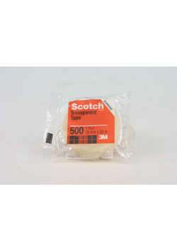 Taśma samoprzylepna ekonomiczna SCOTCH (500), 12mm, 33m, w folii