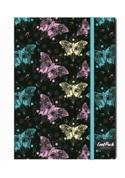 Brulion A5 z gumką Coolpack Zodiac