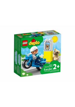LEGO(R) DUPLO 10967 (4szt) Motocykl policyjny