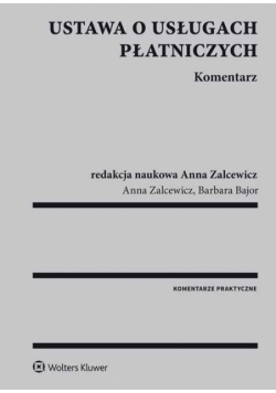 Ustawa o usługach płatniczych Komentarz