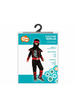 Strój dla dzieci Ninja rozm. 92/104cm
