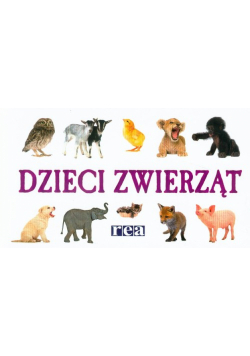 Dzieci zwierząt rozkładanka