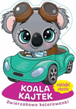 Zwierzakowe kolorowanki. Koala Kajtek