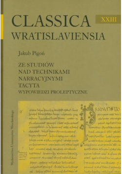 Classica Wratislaviensia XXIII