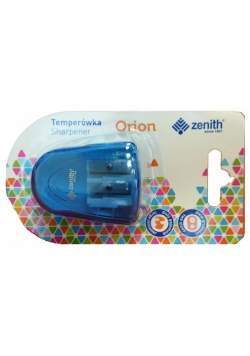 Temperówka Zenith z dwoma otworami Orion niebieska