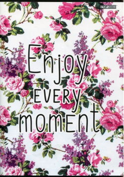 Zeszyt Top-2000 women style A4 96 kartek Enjoy every moment