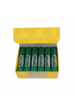 Farby w sztyfcie playcolor instant kolor ciemnozielony 12 sztuk