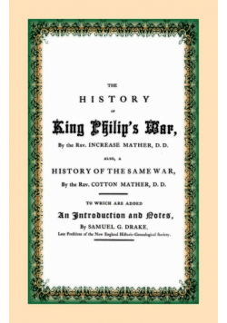 The History of King Philip's War