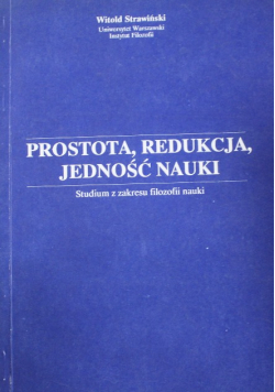 Prostota redukcja jedność nauki