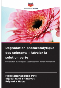 Dégradation photocatalytique des colorants