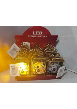 Lampion LED świąteczny