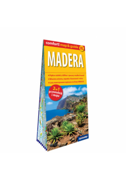 Madera laminowany map&guide 2w1 przewodnik i mapa