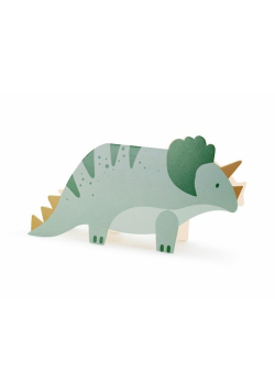 Zaproszenia Triceratops 6szt