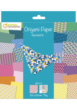 Papier do origami Geometric 60 arkuszy