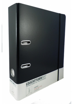 Segregator z mechanizmem dźwigniowym Leuchtturm1917 czarny