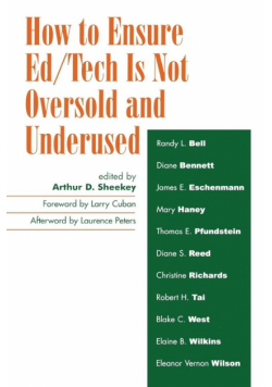 How to Ensure Ed/Tech Is Not Oversold and Underused