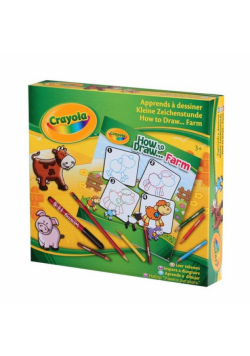 Zestaw do nauki rysowania Crayola