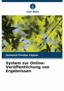 System zur Online-Veröffentlichung von Ergebnissen