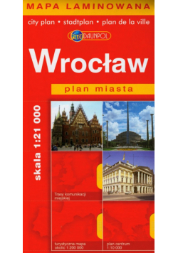 Wrocław Plan miasta 1: 21 000