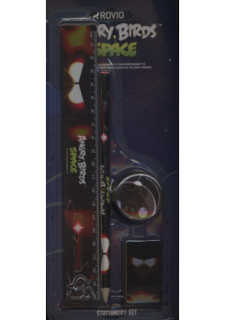 Zestaw szkolny 4 elementy Angry Birds Space