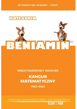 Matematyka z wesołym kangurem Beniamin 2022