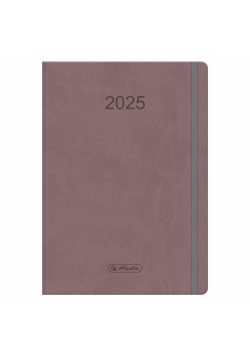 Kalendarz 2025 A5 tygodniowy Flex b.róż HERLITZ
