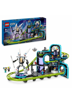LEGO(R) CITY 60421 Park świat robotów z rollercoast.
