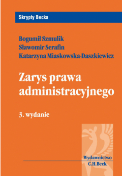 Zarys prawa administracyjnego