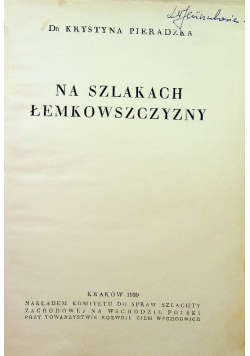 Na szlakach Łemkowszczyzny 1939 r.