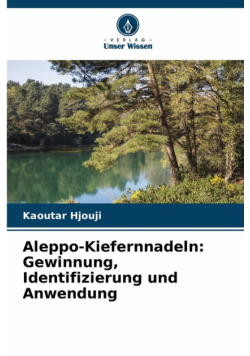 Aleppo-Kiefernnadeln