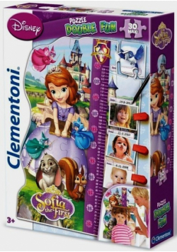 Puzzle Double Fun z  Miarką Jej Wysokość Zosia 30