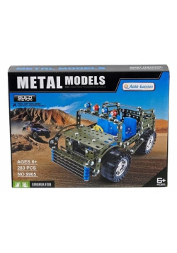 Klocki metalowe Konstruktor 283el