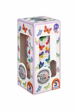 Puzzle Magnetyczna wieża 3D Motyle