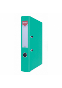 Segregator PP A4/55mm Officer z szyną Office Products turkusowy