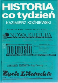 Historia co tydzień
