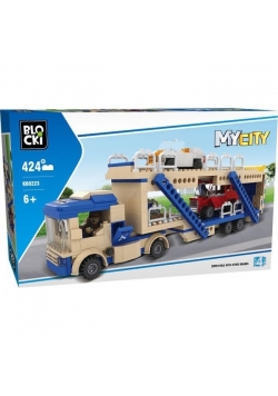 Klocki Blocki MyCity Laweta 424 el.