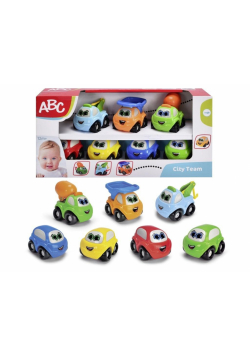 ABC Zestaw pojazdy miejskich 7 rodzajów