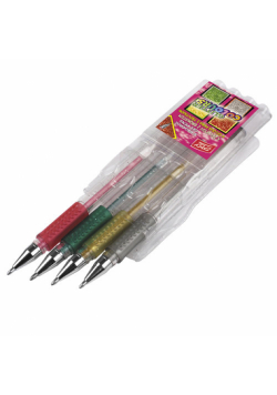 Żelopis Brokat Glitter 4 kolory
