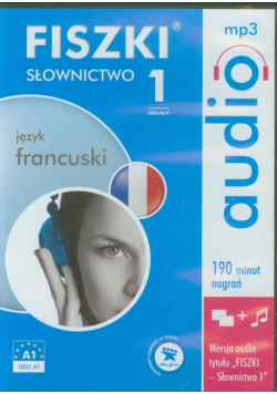 FISZKI audio Język francuski Słownictwo 1/AF1 CD