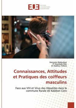 Connaissances, Attitudes et Pratiques des coiffeurs masculins