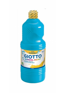 Farba Giotto School Paint Cyan 1 L