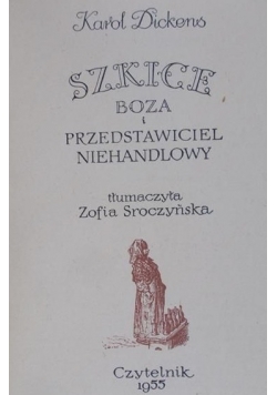 Szkice Boza i przedstawiciel niehandlowy