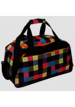 Torba sportowa kolorowa kratka