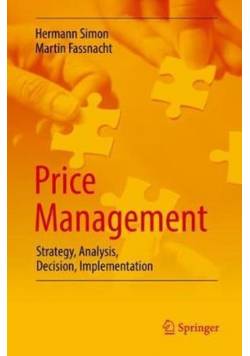 Price Management Strategy  Analysis Decision Implementation