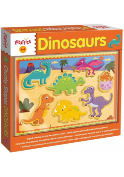 Ludattica Chunky Shapes Dinozaury