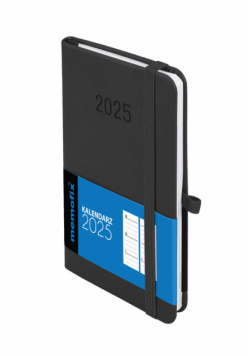 Kalendarz 2025 Memofix B6 TDW czarny