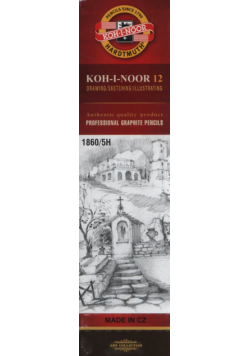 Ołówek grafitowy 1860/5H 12 sztuk