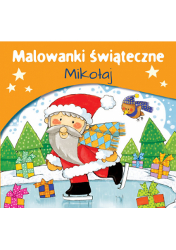 Malowanka świąteczna Mikołaj