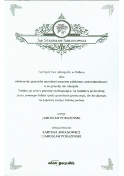 Skrupuł bez skrupułu w Polsce
