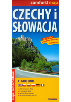 Czechy i Słowacja mapa samochodowa 1:600 000, ExpressMap